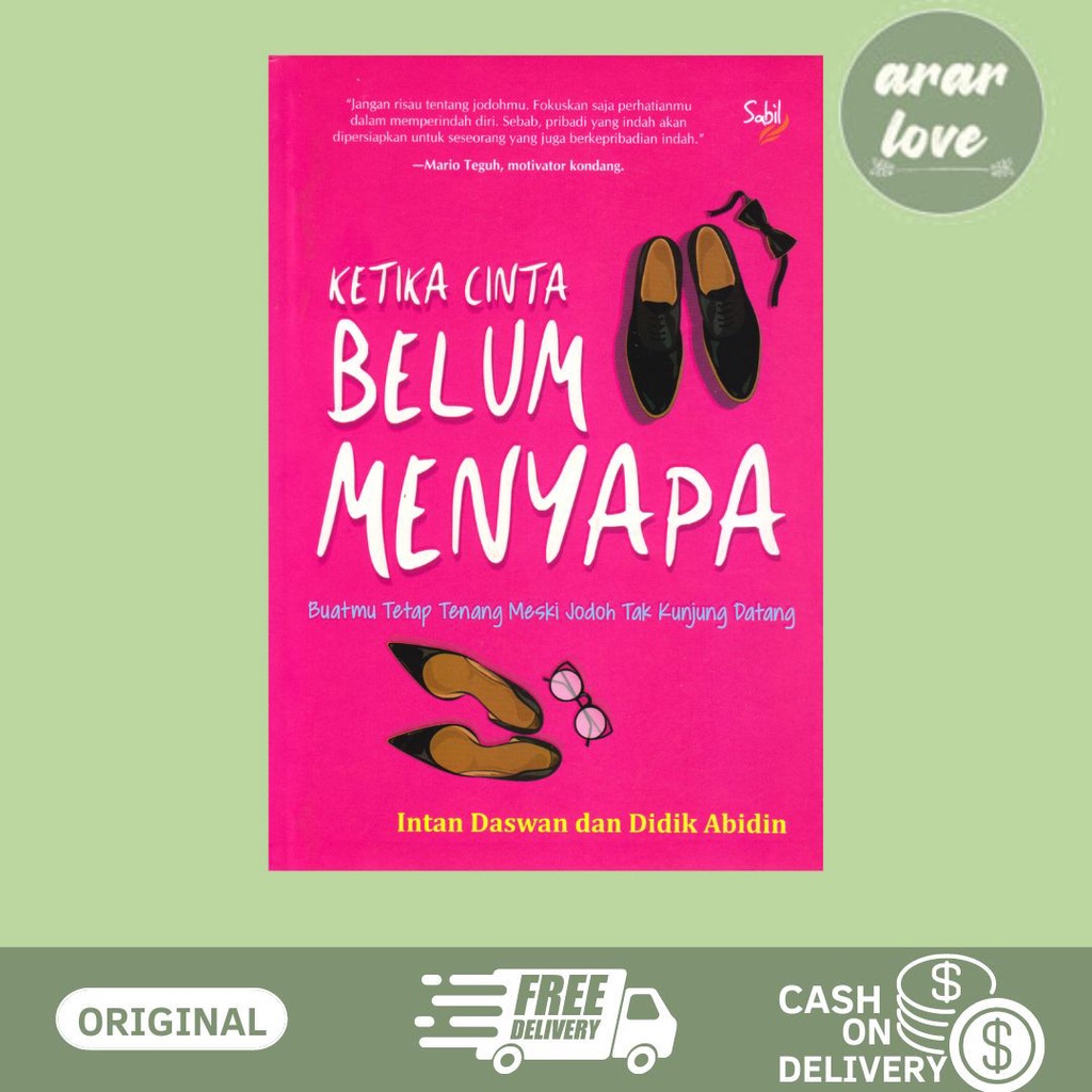 BUKU KETIKA CINTA BELUM MENYAPA