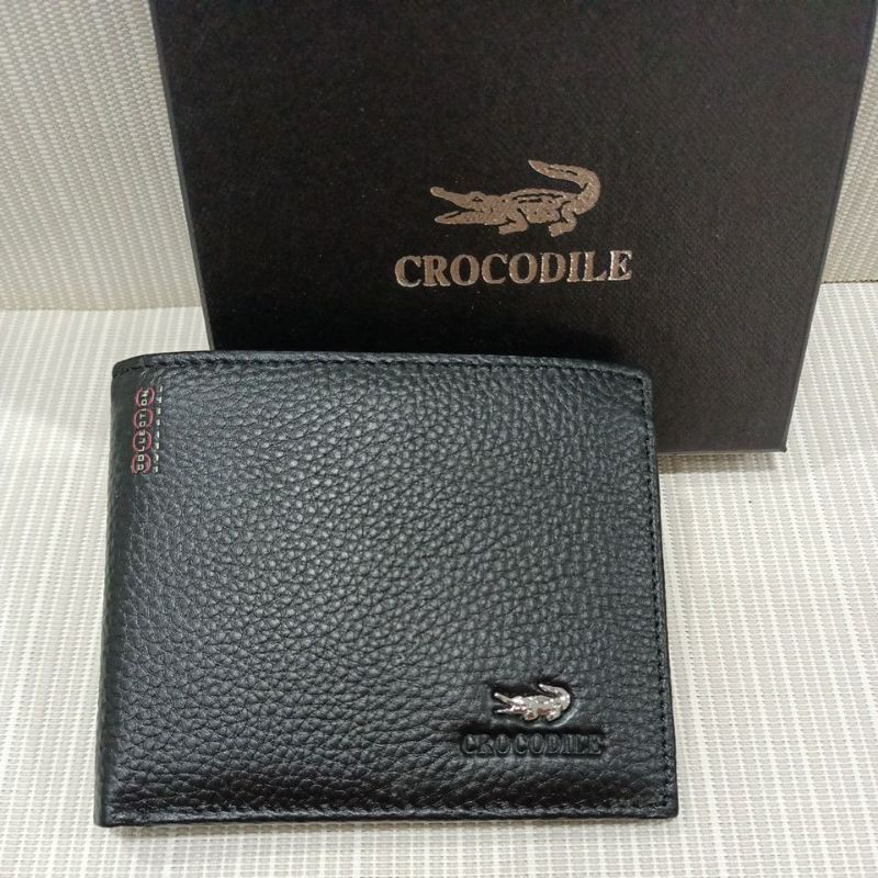 Dompet pendek pria import kulit asli