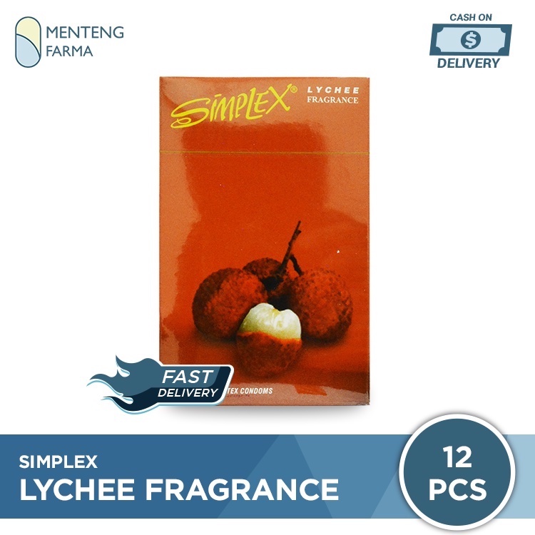 Kondom Simplex Lychee Fragrance - Isi 12