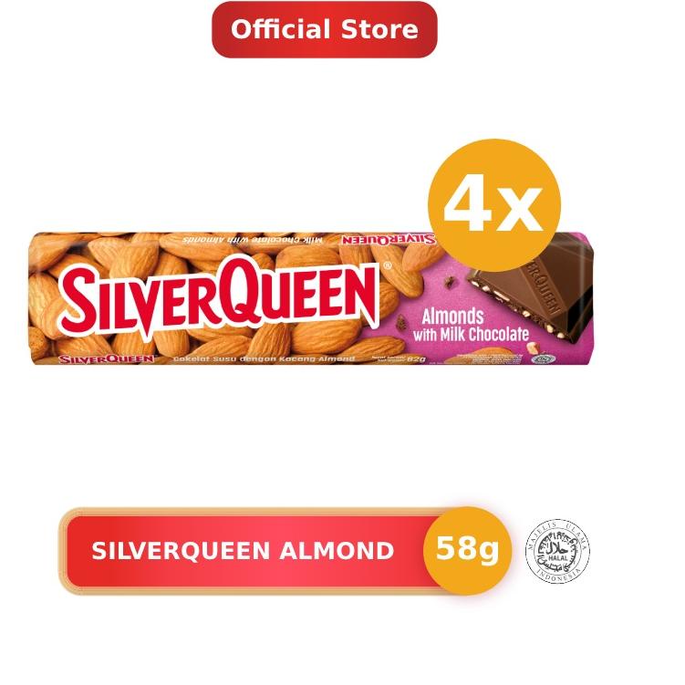 

codeJj8J3--Silverqueen Almond 58 g x 4 pcs