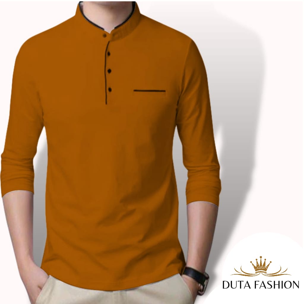 KAOS KERAH  SHANGHAI LENGAN PANJANG SAKU