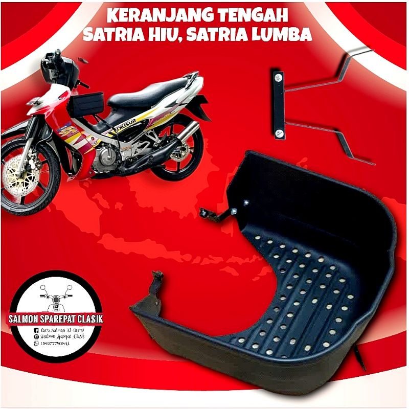 keranjang tengah Suzuki Satria Hiu Satria Lumba Suzuki Shogun  Kebo