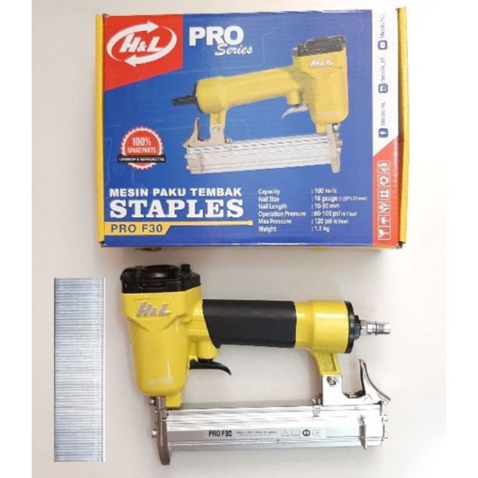 HEKTER PAKU TEMBAK STAPLES H&amp;L PRO F30