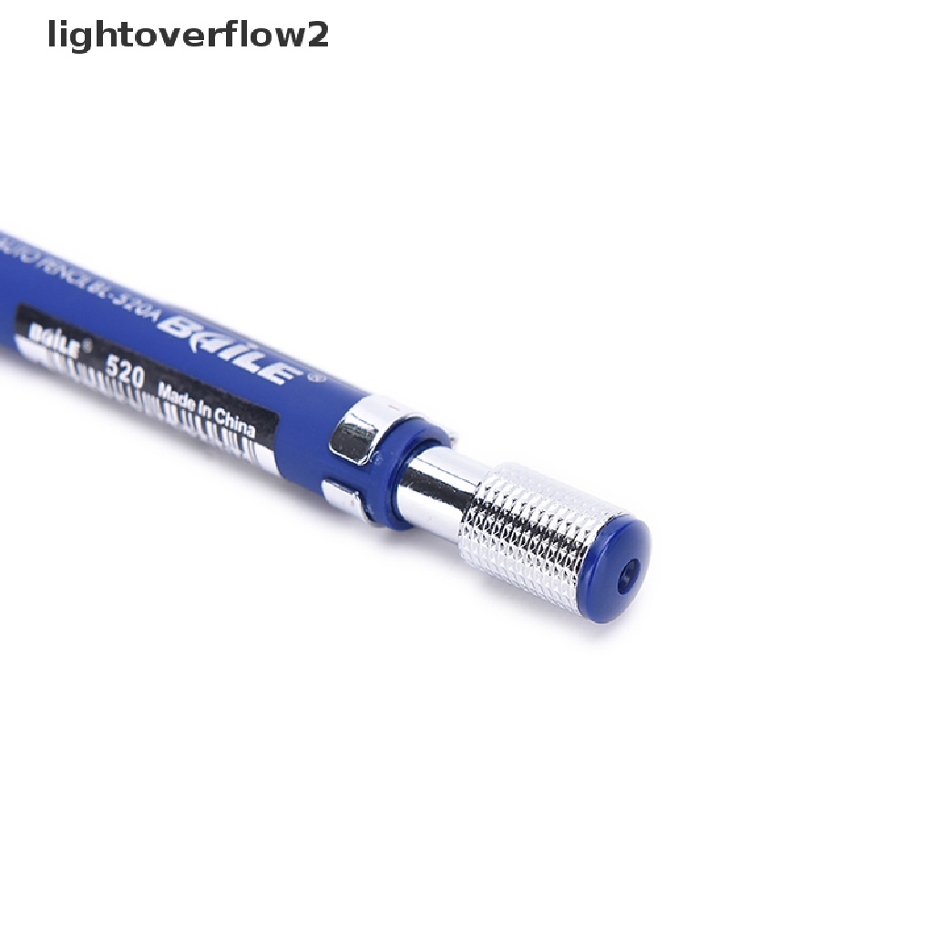 (lightoverflow2) Pensil Mekanik 2.0mm Warna Hitam Untuk Menggambar / Drafg / Sekolah