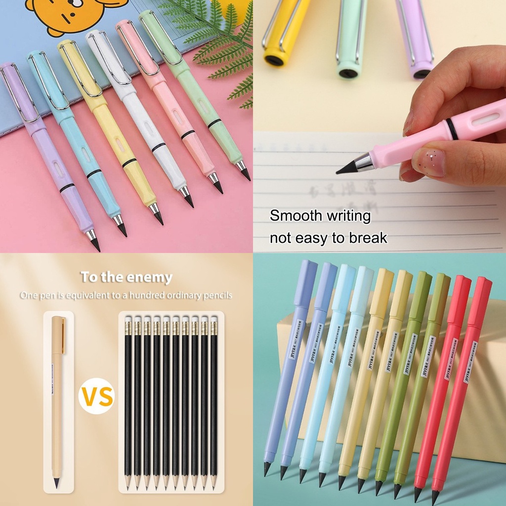 

[COD]Pencil Eternal Hb / Tidak Perlu Diasah Lagi / Untuk Sketsa Lukis Art / Tanpa Tinta / Stationery Sekolah/ Pensil Eternal-YES