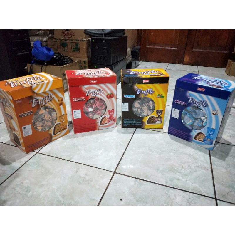 Coklat elvan Truffle/coklat truffle 1,8kg/coklat Turki oleh² haji dan umroh