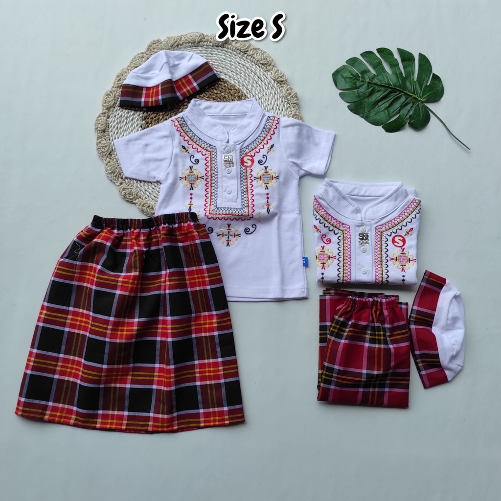 Sarkoci bayi Hokiku || sarung koko peci bayi