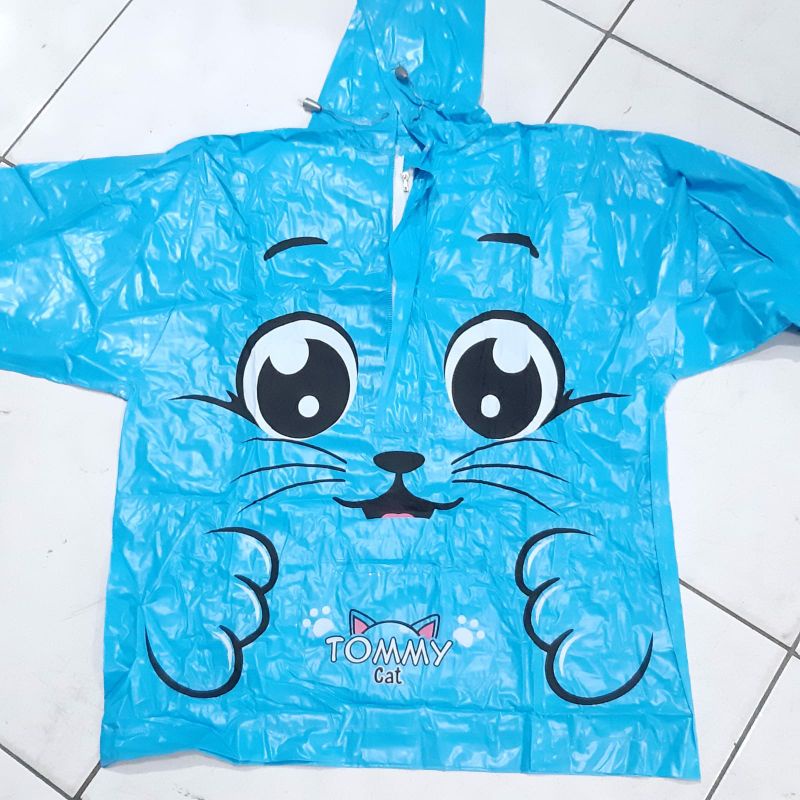 uLn 66021 RALEN STAR JAS HUJAN ANAK SETELAN BAJU CELANA MOTIF DARLING PETS , FUNNY RAINCOAT WEAR