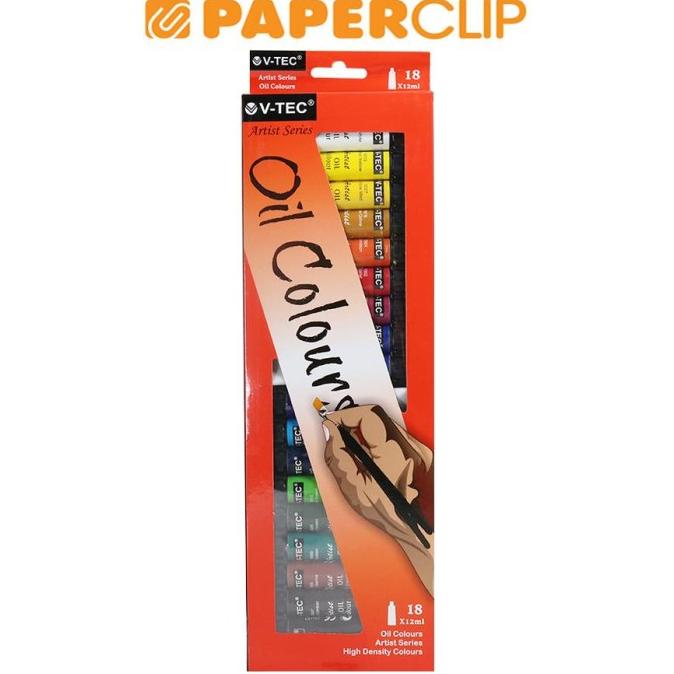 

OIL COLOR V-TEC ARTIST SERIES V-TEC VT-1388 SET 18C12ML