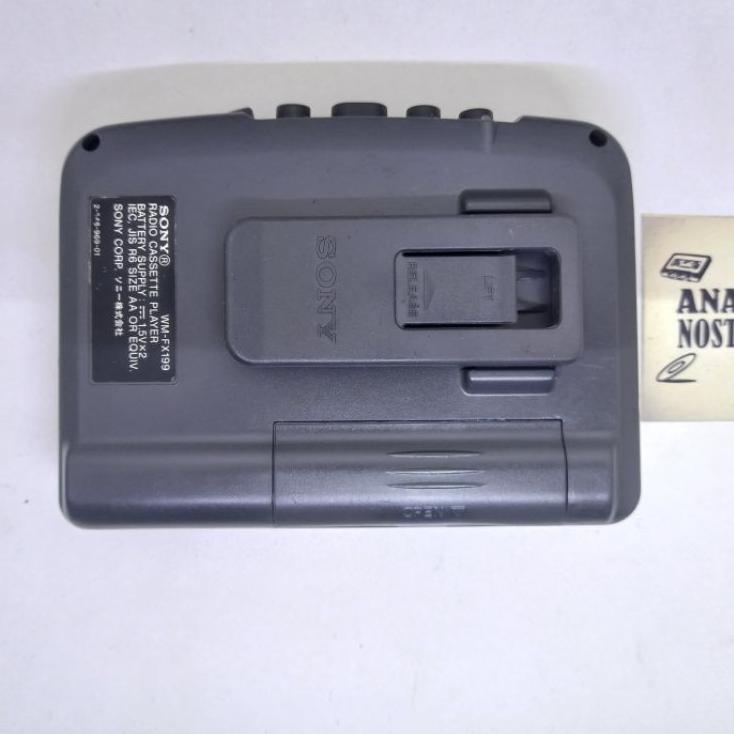 [PROMO RHG80] walkman Sony WM-FX199 tape player kaset pita radio fm am mini portable Terkini