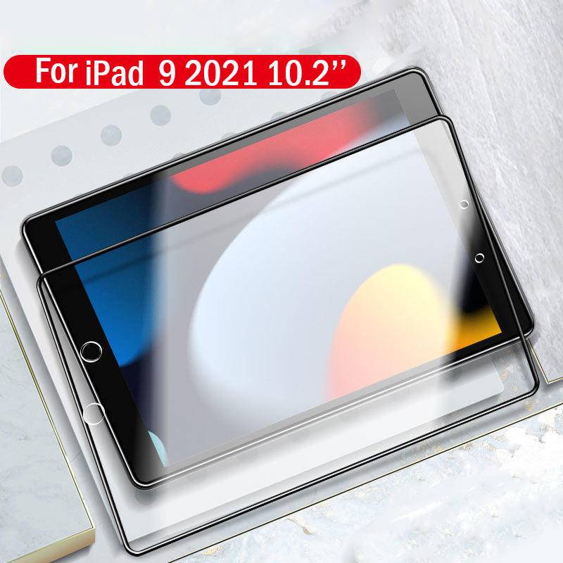 Pelindung Layar Tempered Glass Untuk iPad 9 8 7 Air 5 4 3 Pro 11 9.7 10.2 10.5 2018 2021 2022 2020 Air bag iPad Mini 4 5 6 7.9 8.3