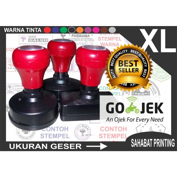 

Spesial Stempel Warna | Stempel Jadi Tinggal Cap Ukuran Extra Large Terlaris