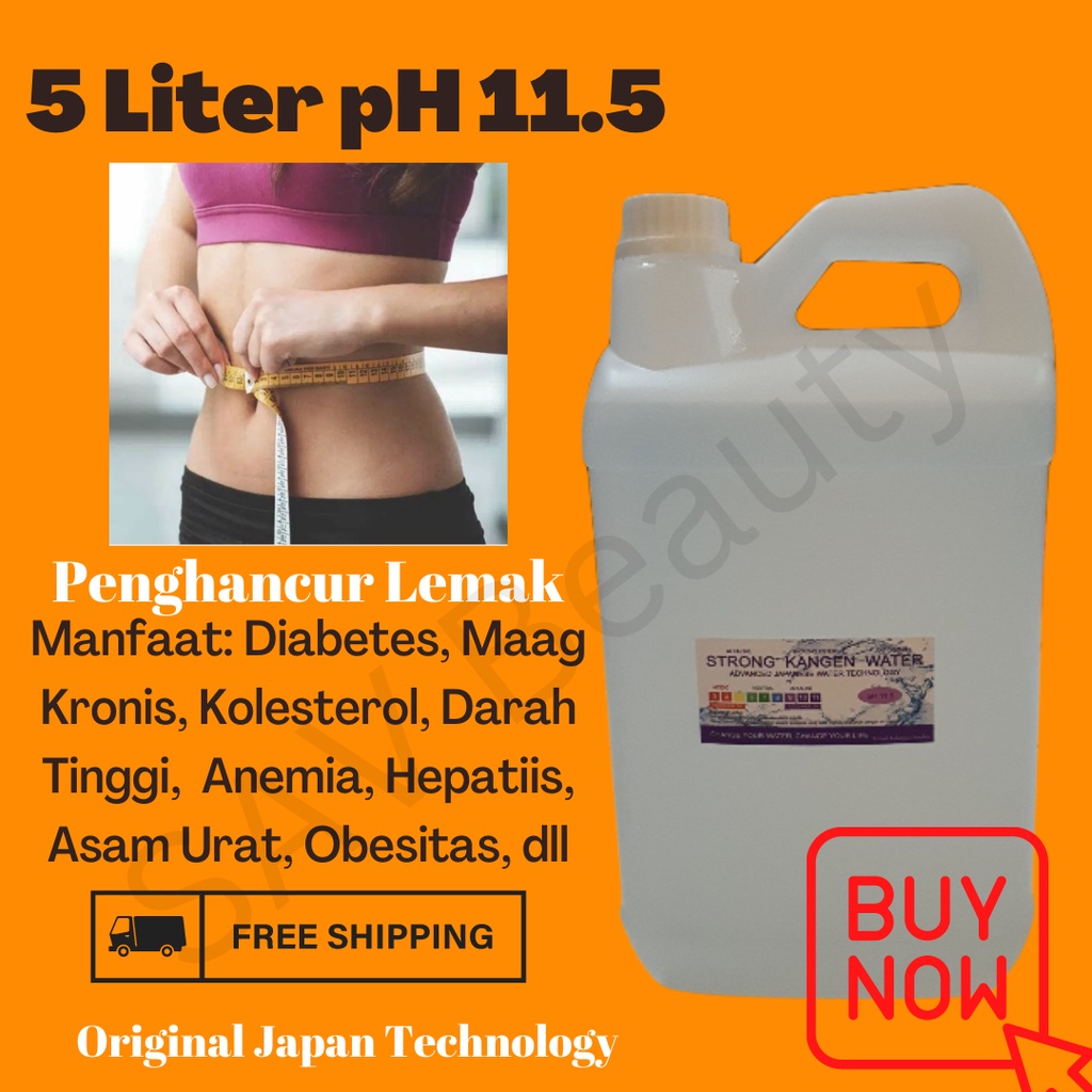 5L Herbal Peluntur Lemak Air Ajaib Obat Kelosterol Diabetes Penurun Berat Badan Diabet Kencing Manis