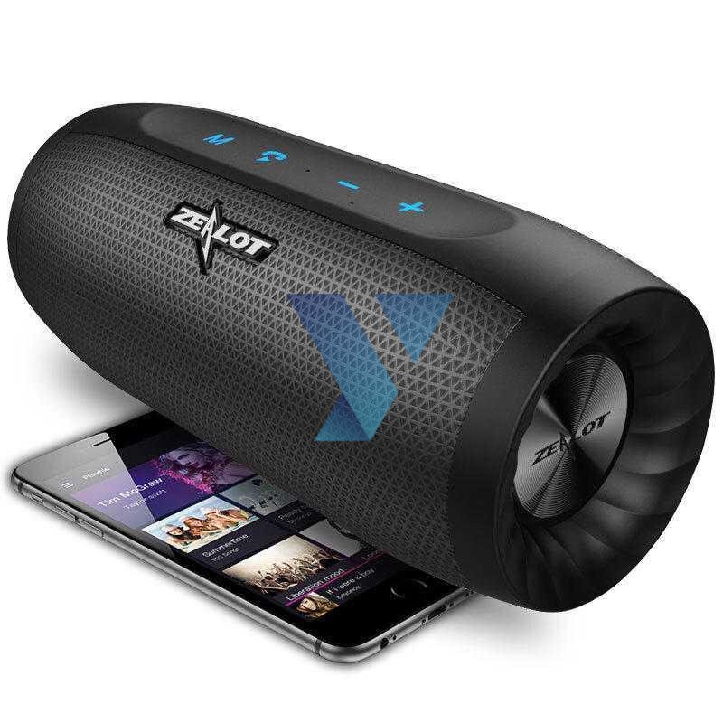 Zealot S16 Bluetooth Speaker Dual Bass dengan Powerbank 4000mAh ( Al-Yusi )