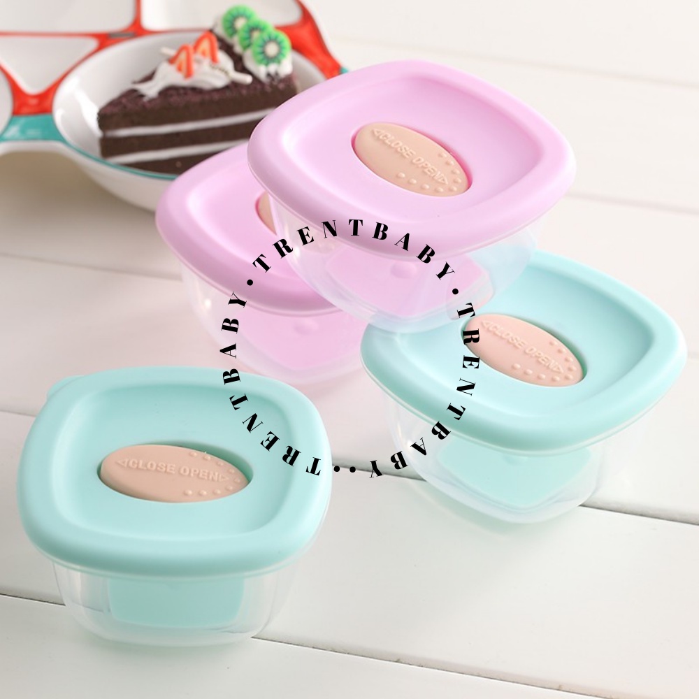 READY TRENTBABY - PP CONTAINER BABY LUNCH BOX / BABY FOOD STORAGE CONTAINER / BABY FOOD CONTAINER /