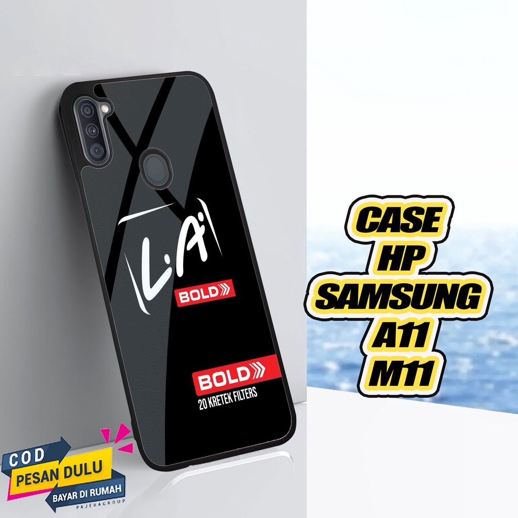 Case Samsung Galaxy A11 M11 Casing Hard Case 2D Terbaru [ RKK ] - Sarung hp Samsung - Case hp Samsun