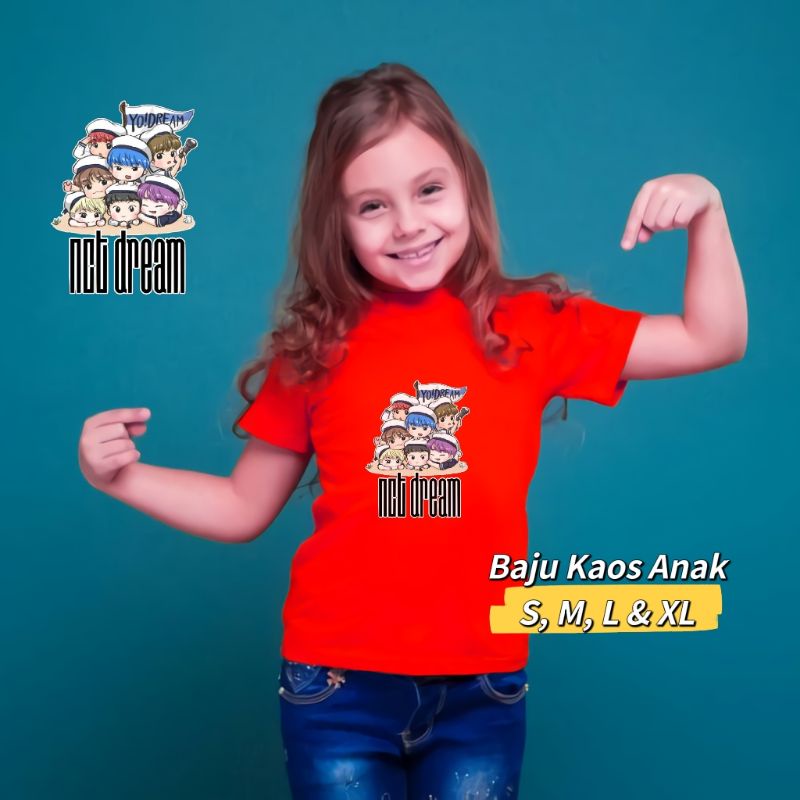BAJU KAOS ANAK/ BAJU ANAK NCT DREAM/ NCT/ NCT127