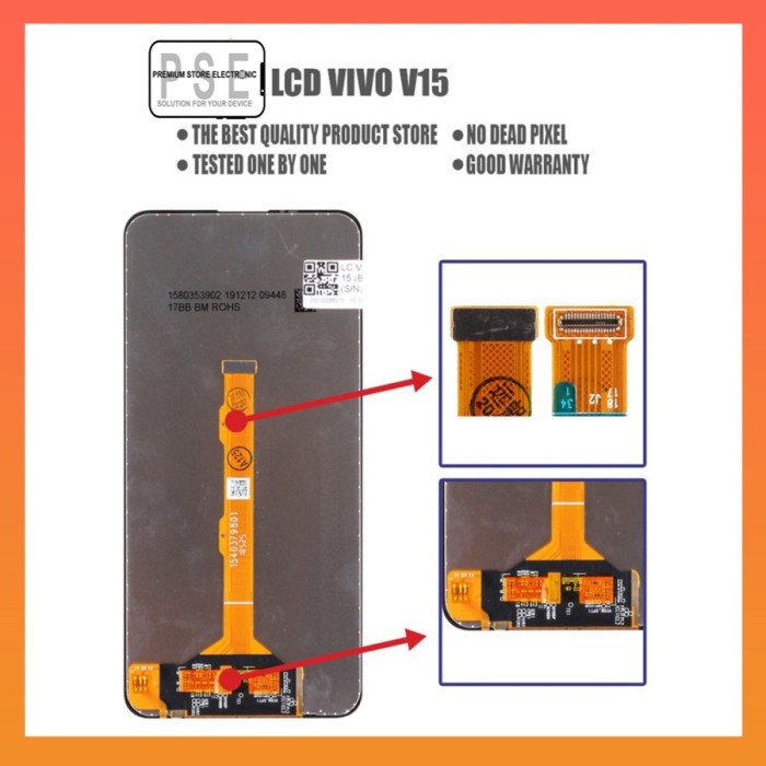 LCD Vivo V15 ORIGINAL Fullset Touchscreen Garansi 1 Bulan