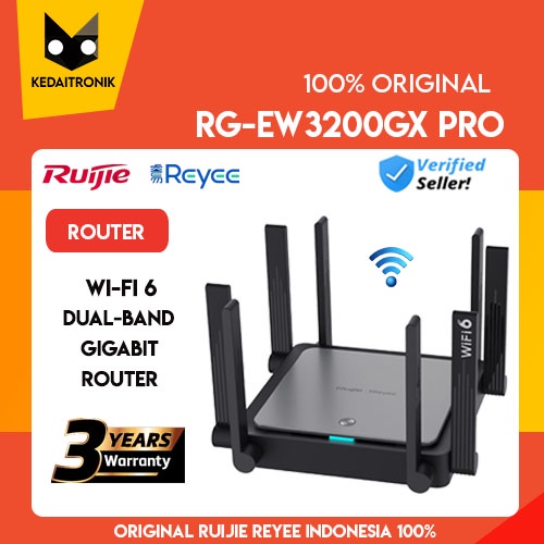 NEW RUIJIE REYEE RG-EW3200GX PRO 3200M Wi-Fi 6 Dual-band Gigabit Router