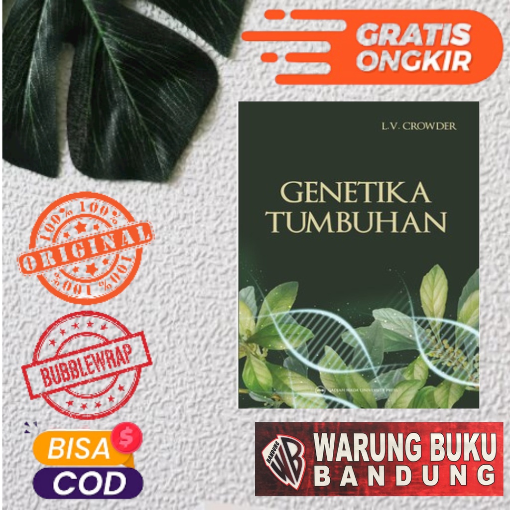 Buku Genetika Tumbuhan - L.V. Crowder