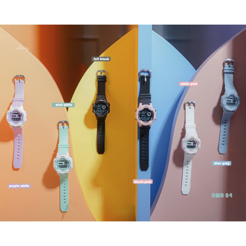 Jam tangan Water Resistant Digital watch HW-N04 by Hody