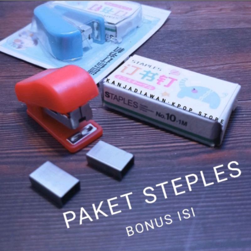 

Staples mini Plus isi Stapler 1 baris