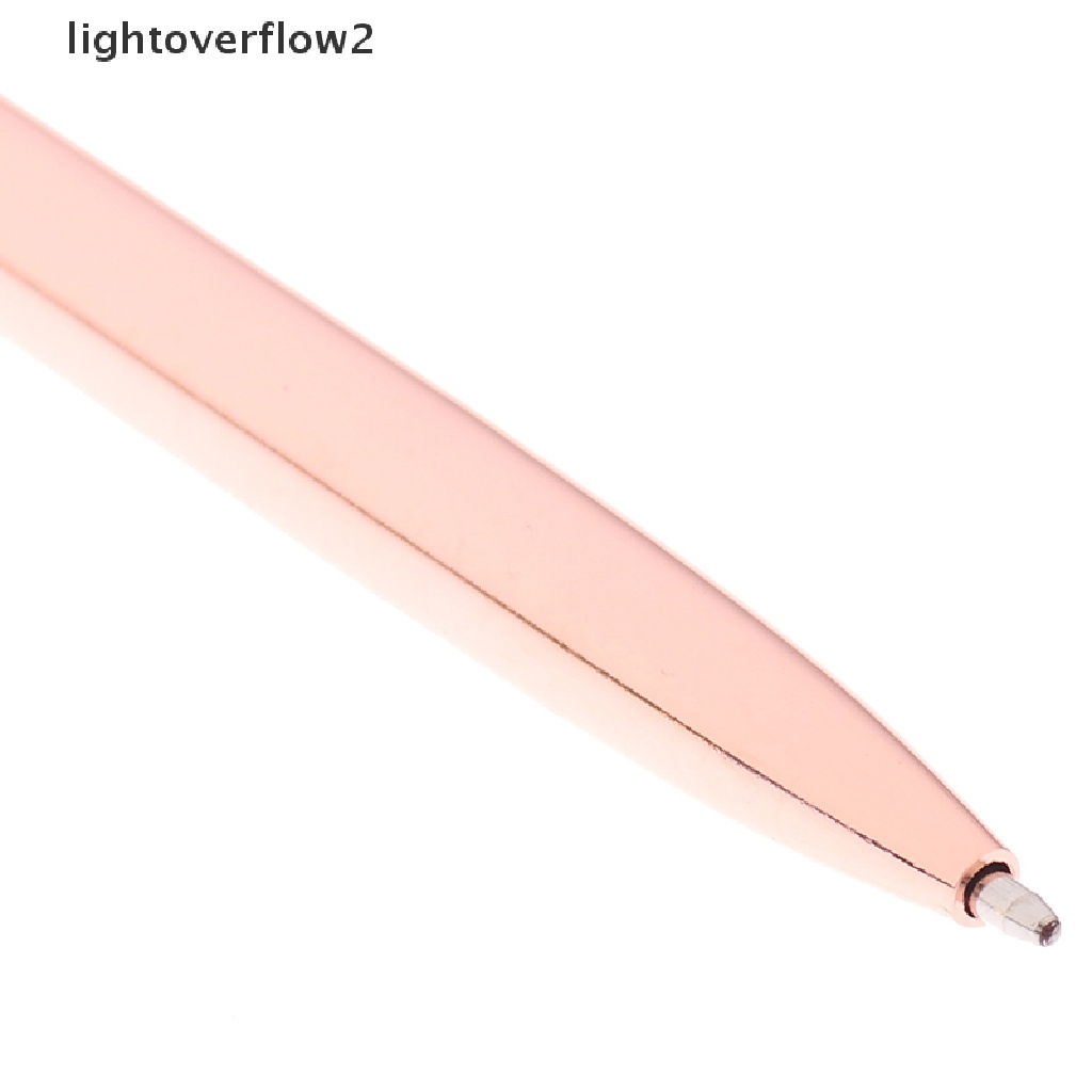 (lightoverflow2) 1pc Bolpen Metal Untuk Kantor / Sekolah