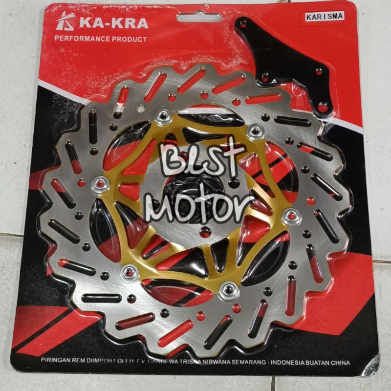 PIRINGAN CAKRAM DEPAN KHARISMA SUPRA X 125 UK 300MM 4LUBANG DISC BRAKE KHARISMA