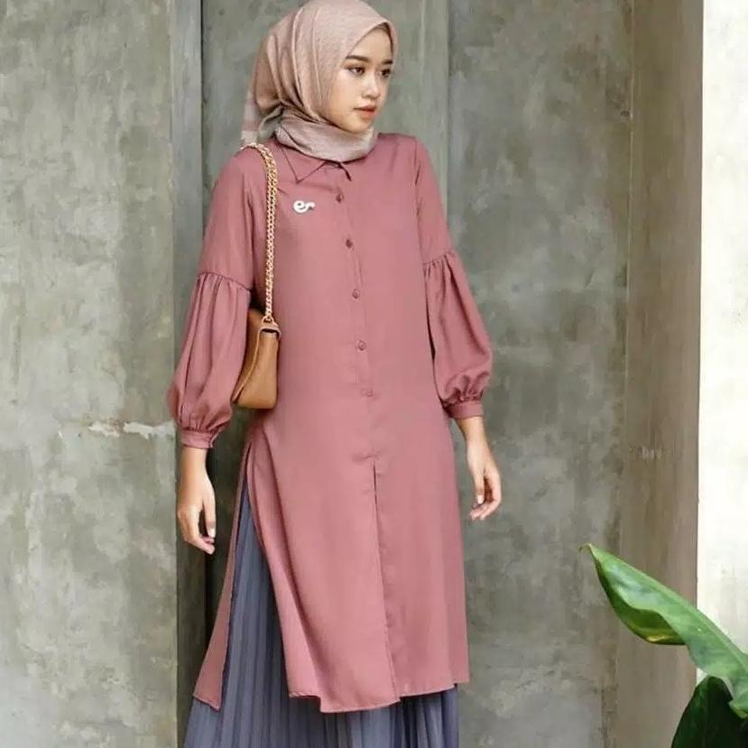 Menarik ⭐Dianara Tunik / tunik jumbo / pakaian wanita / tunik terbaru / size L XL