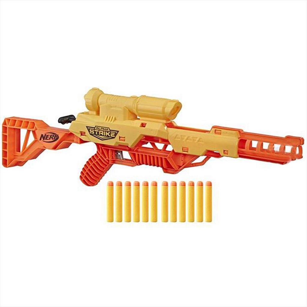 NERF Alpha Strike Wolf LR-1  with Targeting Scope Hasbro E7568