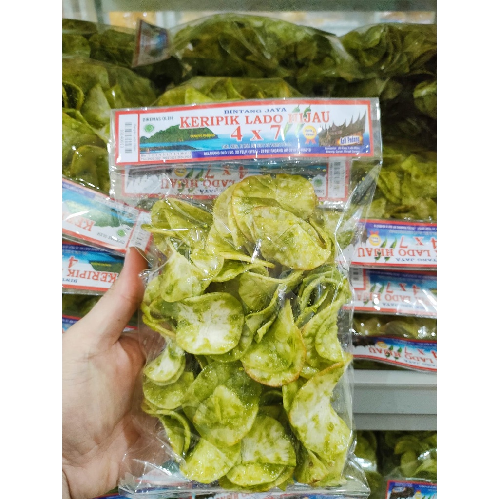 

Keripik Balado Cabai Hijau 250 gram
