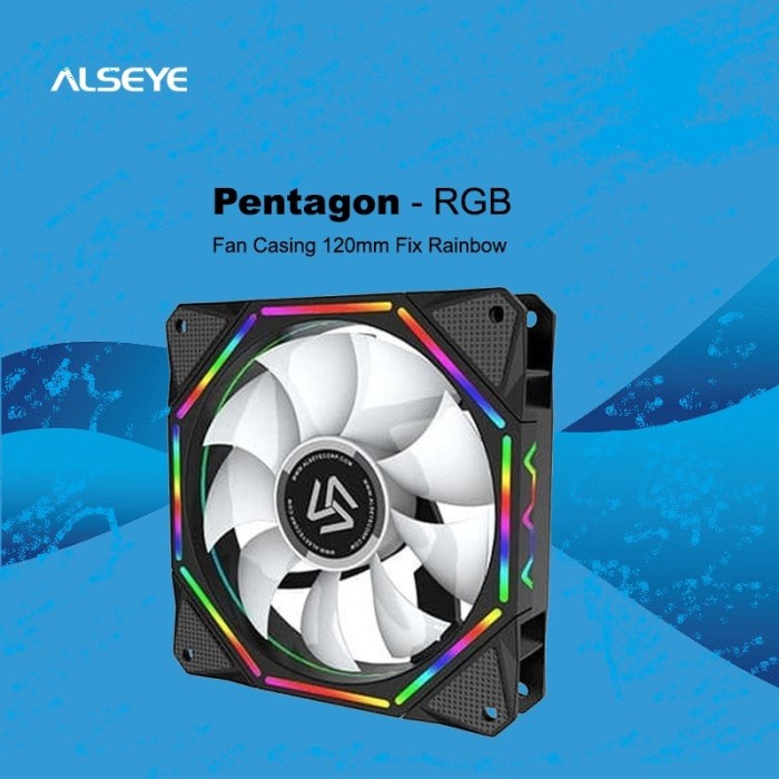 alseye Pentagon EL-120 AR fan case Pentagon RGB