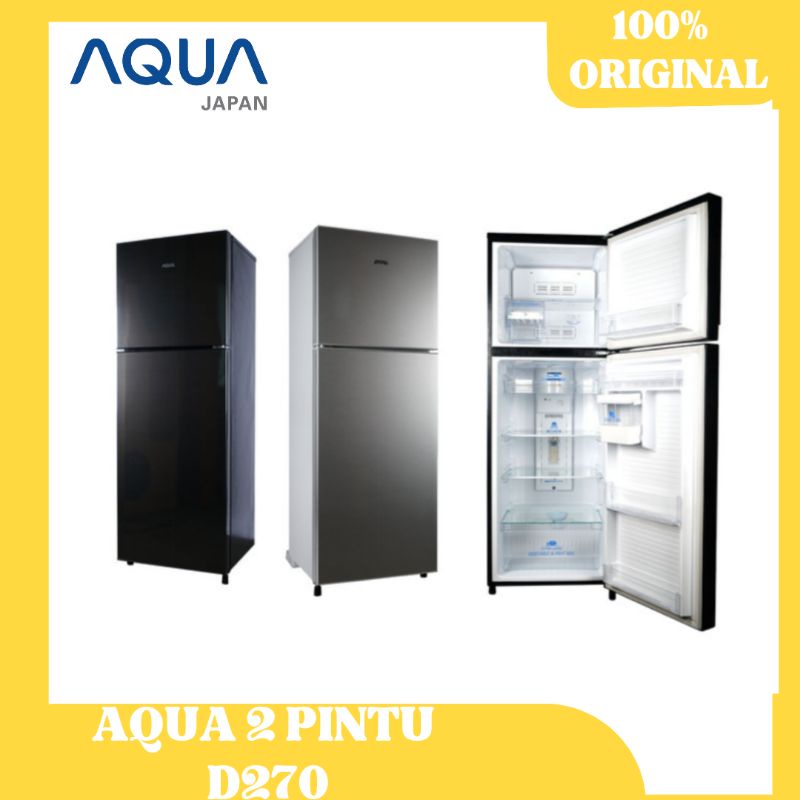 KULKAS AQUA 2 PINTU D270