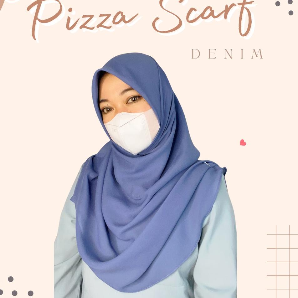 Langsung Order PIZZA SCARF SHAWL CURVE HIJAB MALAYSIA