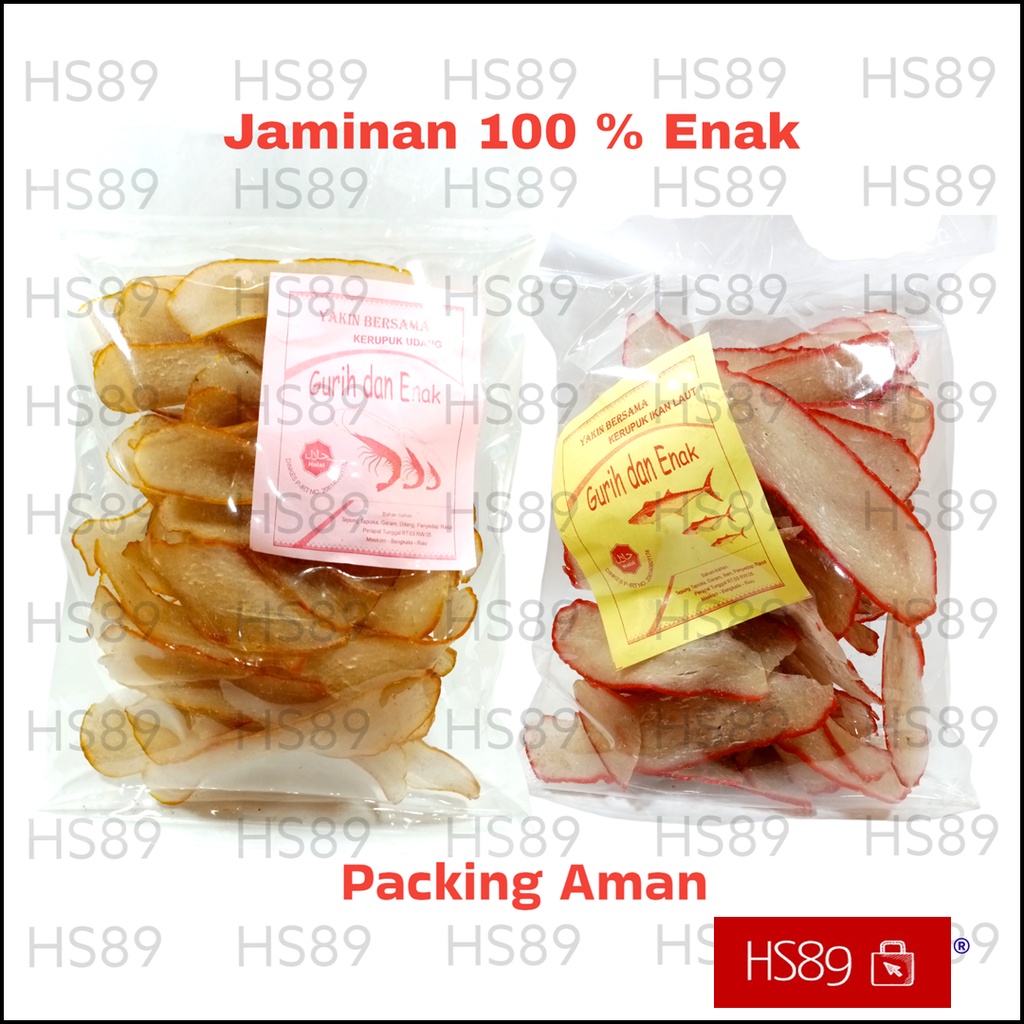 

Kerupuk Udang Ikan Bengkalis Riau 250gr - Kerupuk Meskom