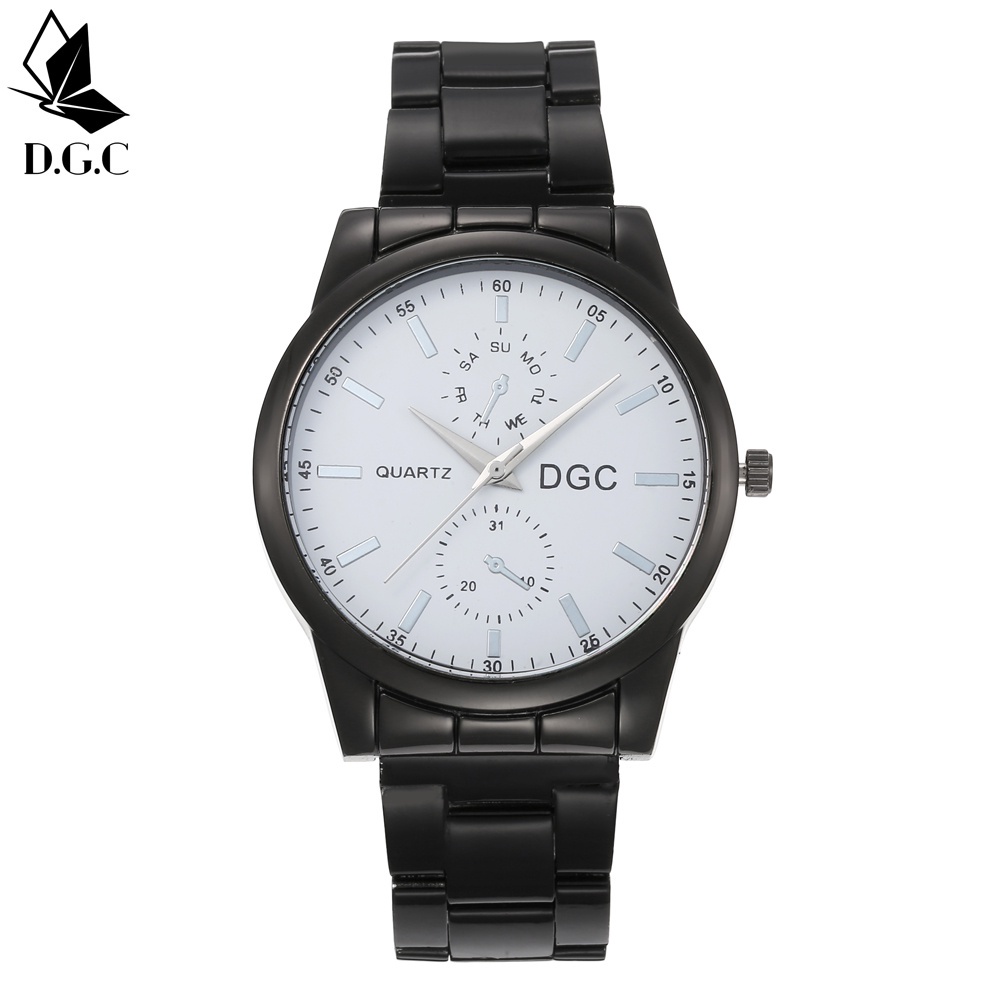 Jam Tangan ✅COD Pria Wanita Rantai Stainless Steel Fashion Import Murah C94