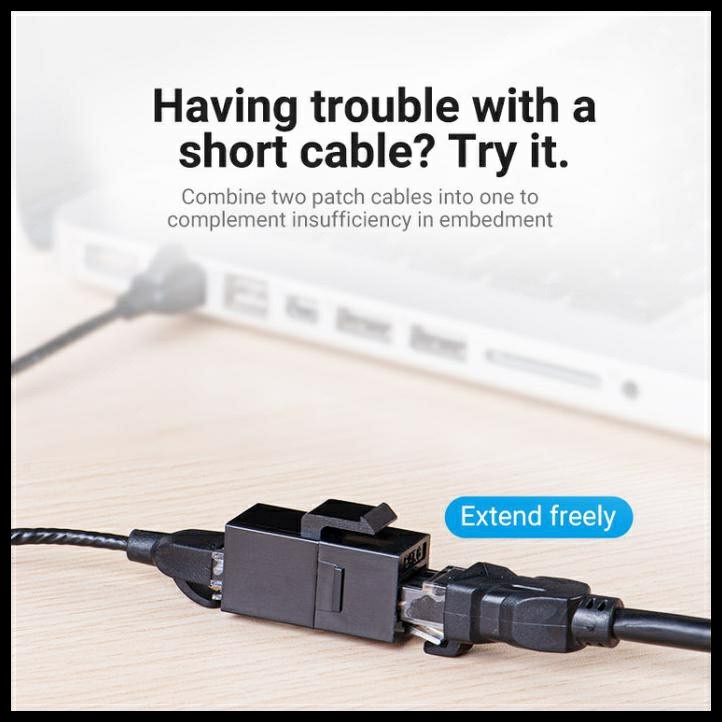 Barel Vention IPG Modular Cat6 Barel RJ45 Ethernet Extender 1Pcs