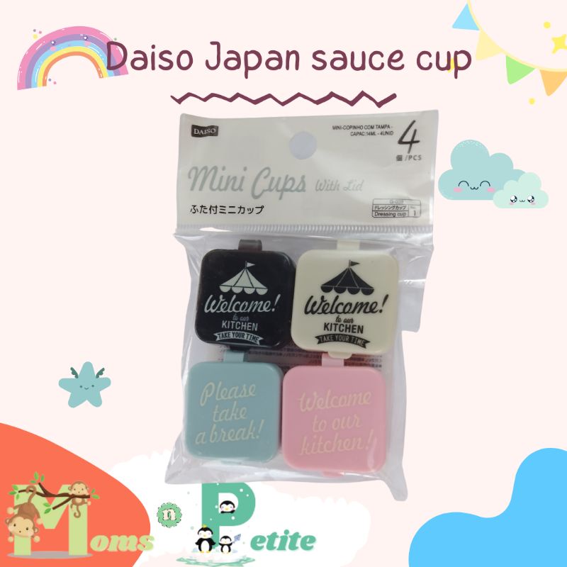Jual daiso japan sauce mayo cup countainer Shopee Indonesia