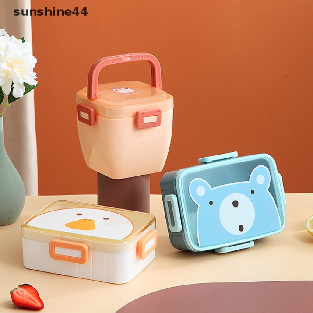 Sunshine Kotak Bekal Bento Mini Portable Untuk Anak Perempuan