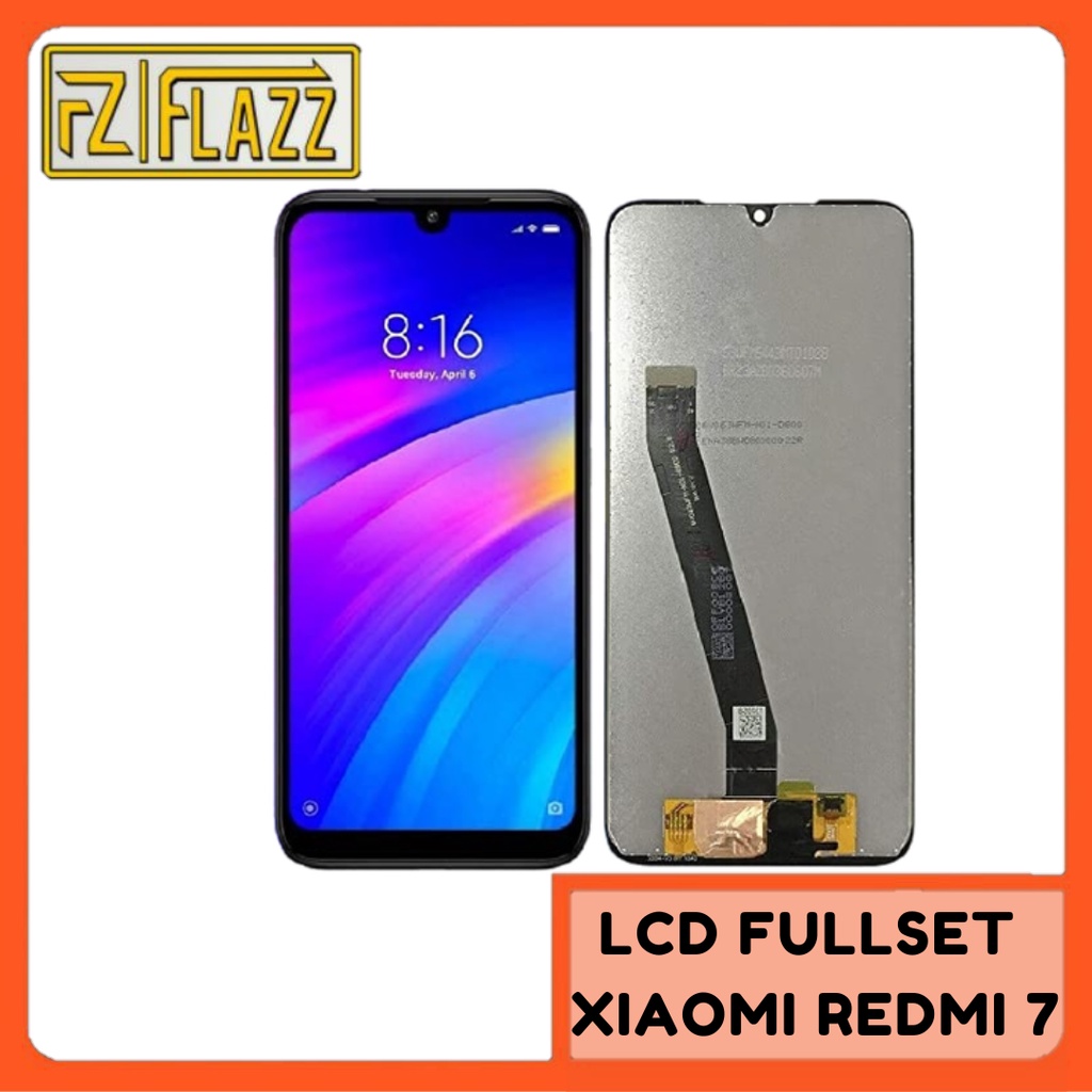 LCD TOUCHSCREEN XIAOMI REDMI 7 7A BLACK LCD FULLSET REDMI 7A REDMI 7 BLACK