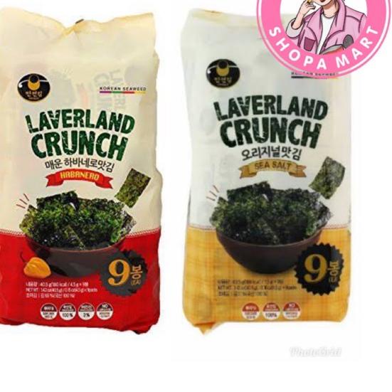 

✨New✨ KOREAN SEAWEED LAVERLAND CRUNCH buruan