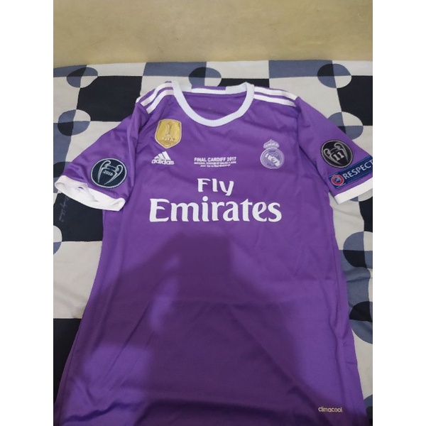 jersey GO Real Madrid Away 2016/2017, edisi final UCL