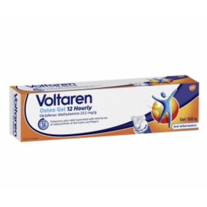 Voltaren Osteo Gel Osteoarthritis 12 Hourly 150 gr