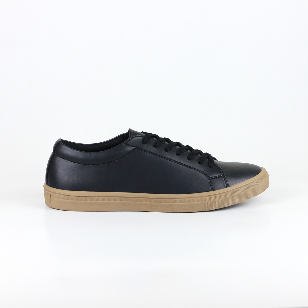 ELVRA - Sepatu Pria Sneakers Kasual Casual - Dash Black Mocca