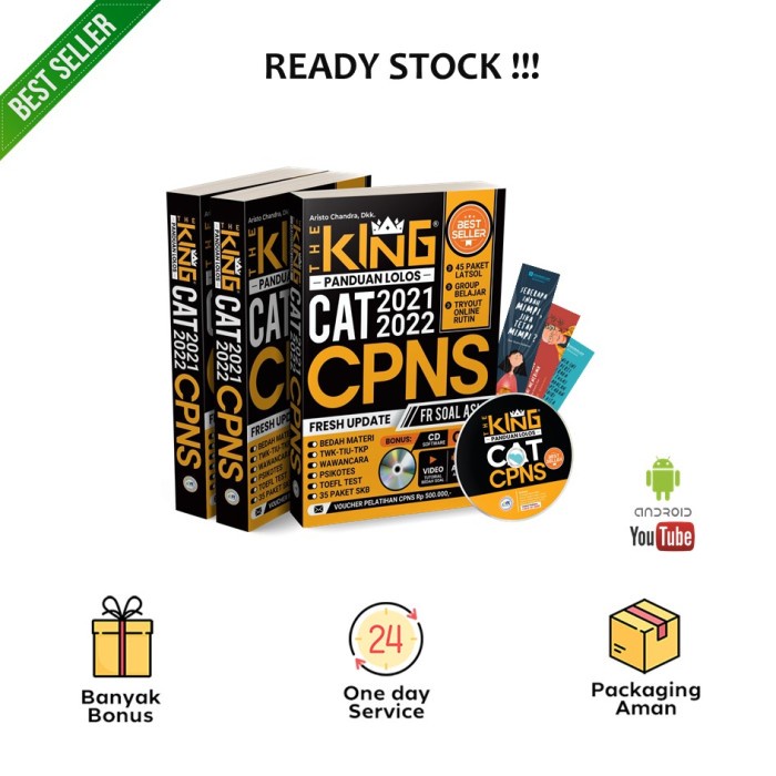 

✨COD✨ Panduan Lolos CAT CPNS 2021-2022: The King (FE)