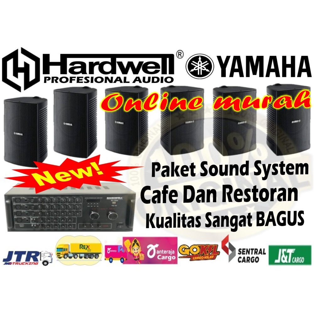 paket sound system cafe restoran yamaha vs6 6bh hardwell rv3000