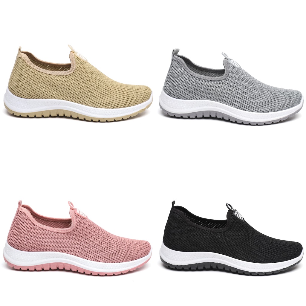 Slip Sepatu Wanita Sneakers Wanita Import Cewek Sport Shoes Kasual Fashion Shoes Wanita A021