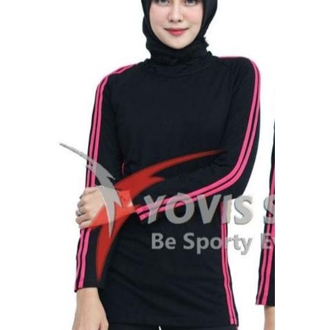 Best - atasan baju senam olahraga wanita/yovis sport