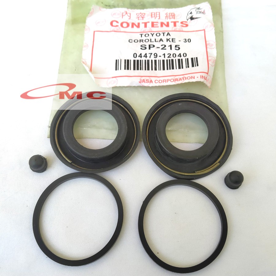 Kaliper Cylinder Kit Karet Rem Depan Coroka KE30 SP-215 04479-12040