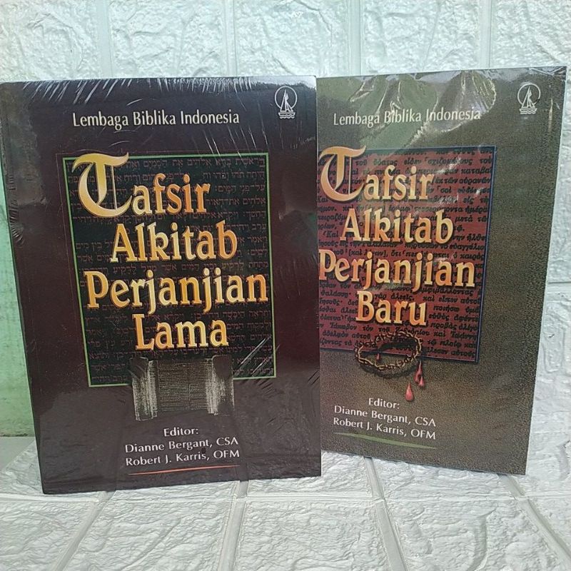 Jual 1 Set Tafsir Alkitab Perjanjian Lama And Tafsir Perjanjian Baru Shopee Indonesia